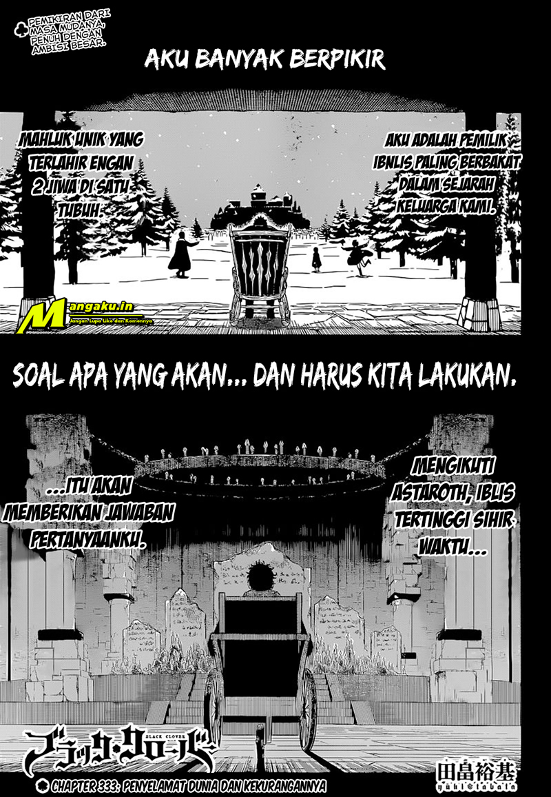 Read Black Clover Bahasa Indonesia ID Manga Online