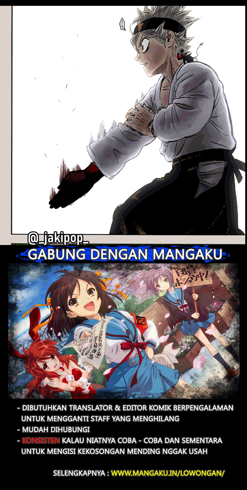 Read Black Clover Bahasa Indonesia ID Manga Online