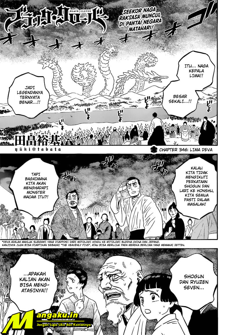 Read Black Clover Bahasa Indonesia ID Manga Online
