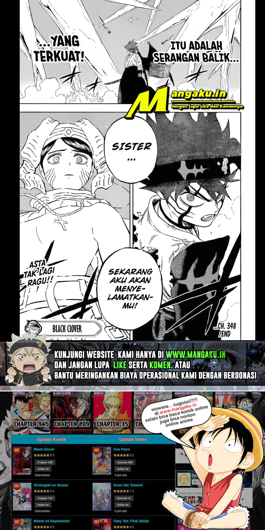 Read Black Clover Bahasa Indonesia ID Manga Online
