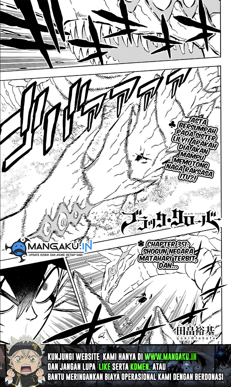 Read Black Clover Bahasa Indonesia ID Manga Online
