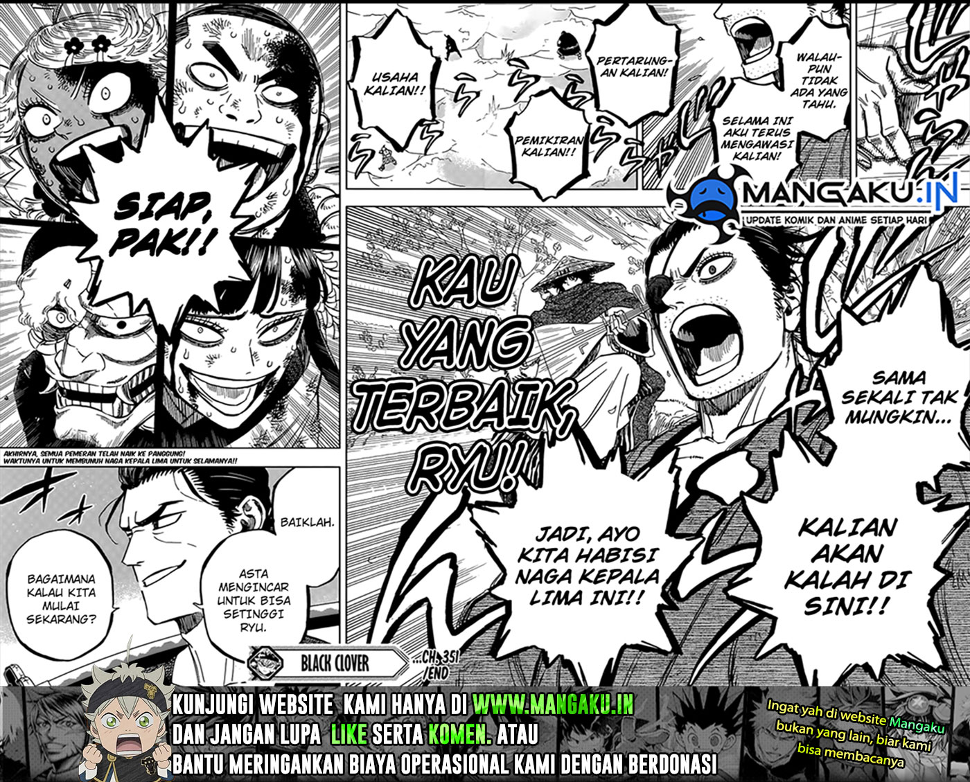 Read Black Clover Bahasa Indonesia ID Manga Online