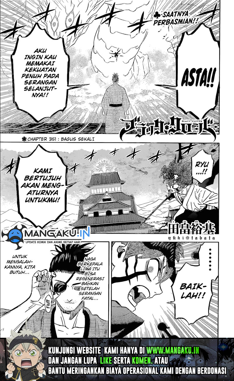 Read Black Clover Bahasa Indonesia ID Manga Online