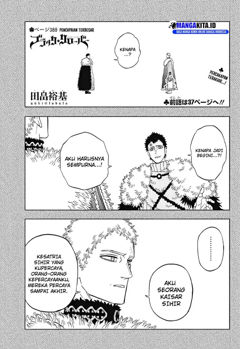 Read Black Clover Bahasa Indonesia ID Manga Online