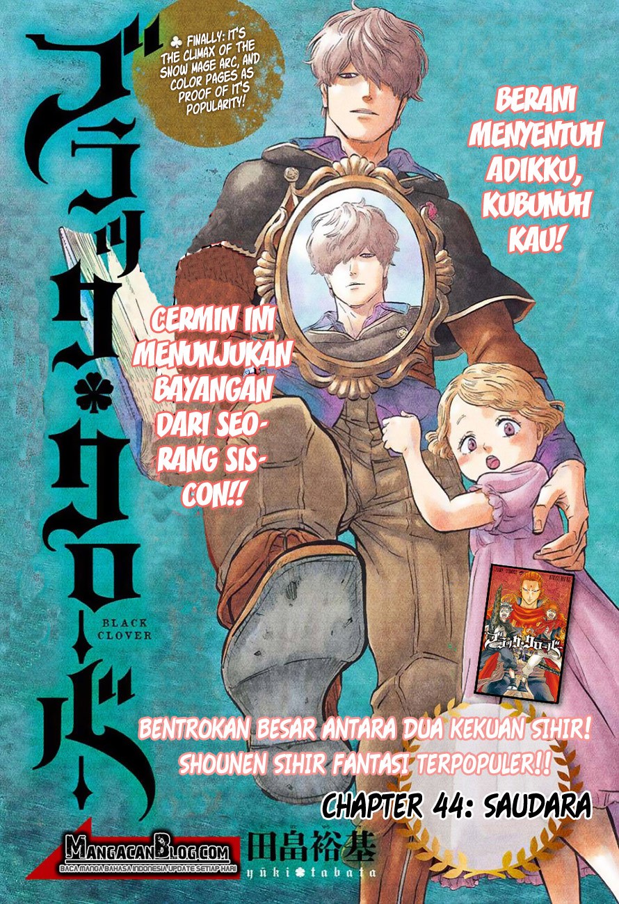 Read Black Clover Bahasa Indonesia ID Manga Online