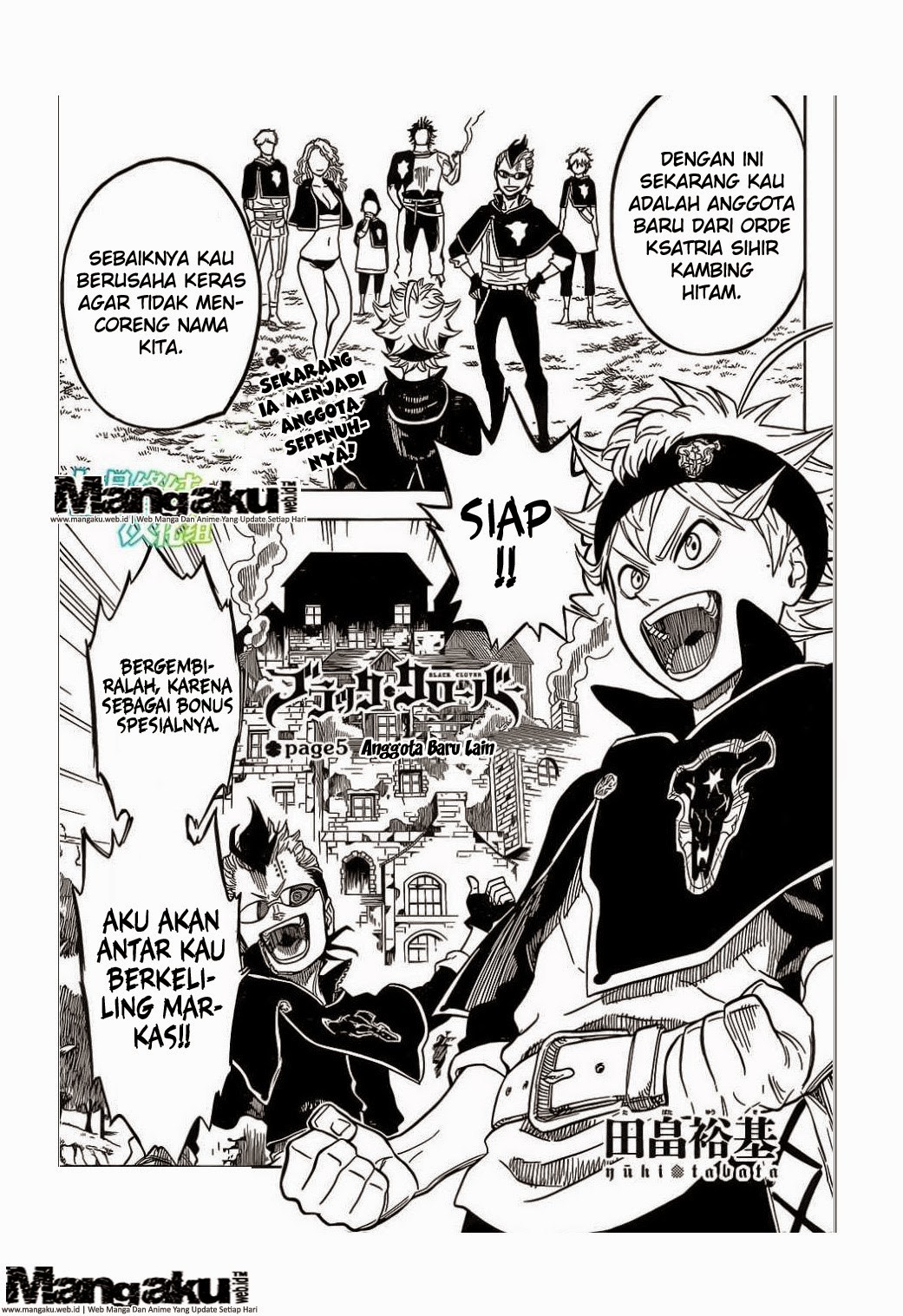 Read Black Clover Bahasa Indonesia ID Manga Online