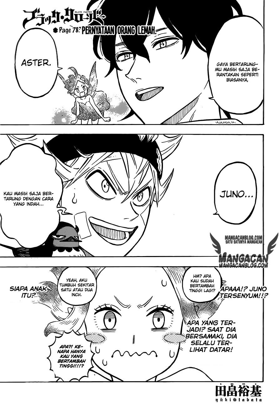 Read Black Clover Bahasa Indonesia ID Manga Online