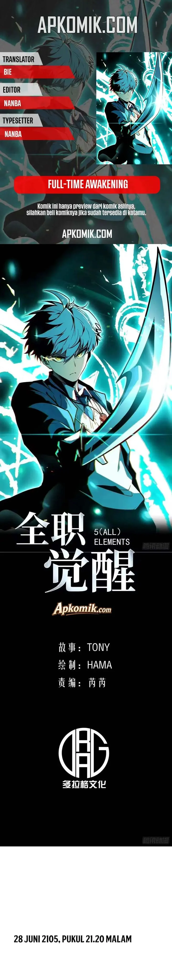 Read Full Time Awakening ID Manga Online