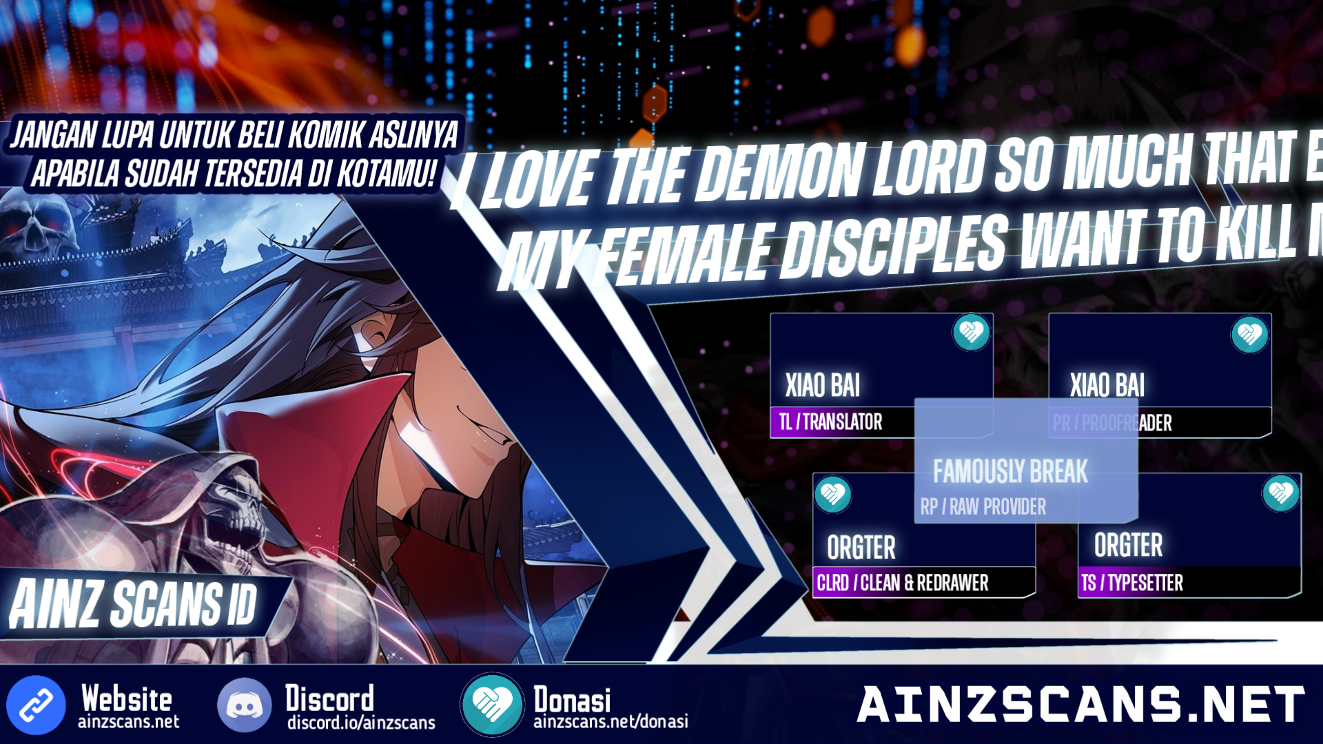 Read I Love the Demon Lord So Much That Even My Female Disciples Want to Kill Me ID Manga Online