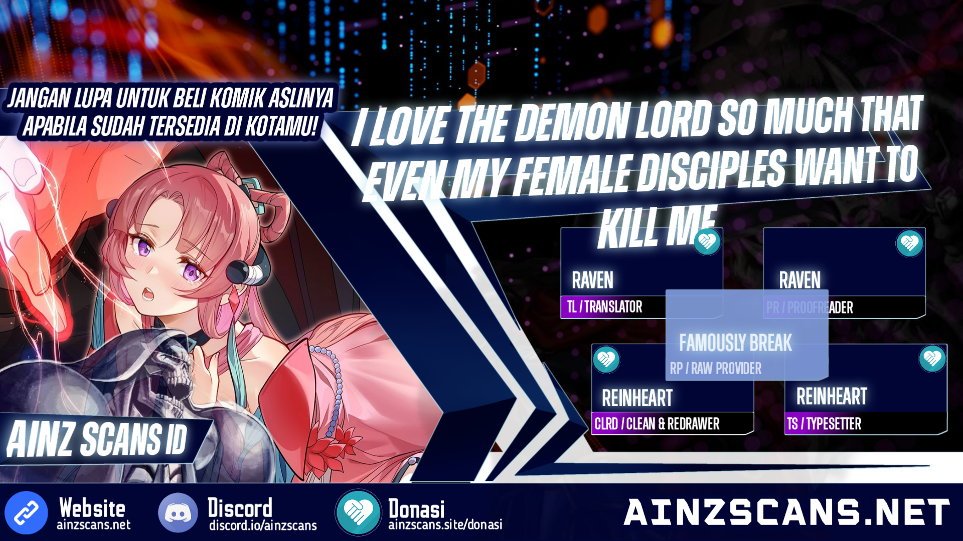 Read I Love the Demon Lord So Much That Even My Female Disciples Want to Kill Me ID Manga Online