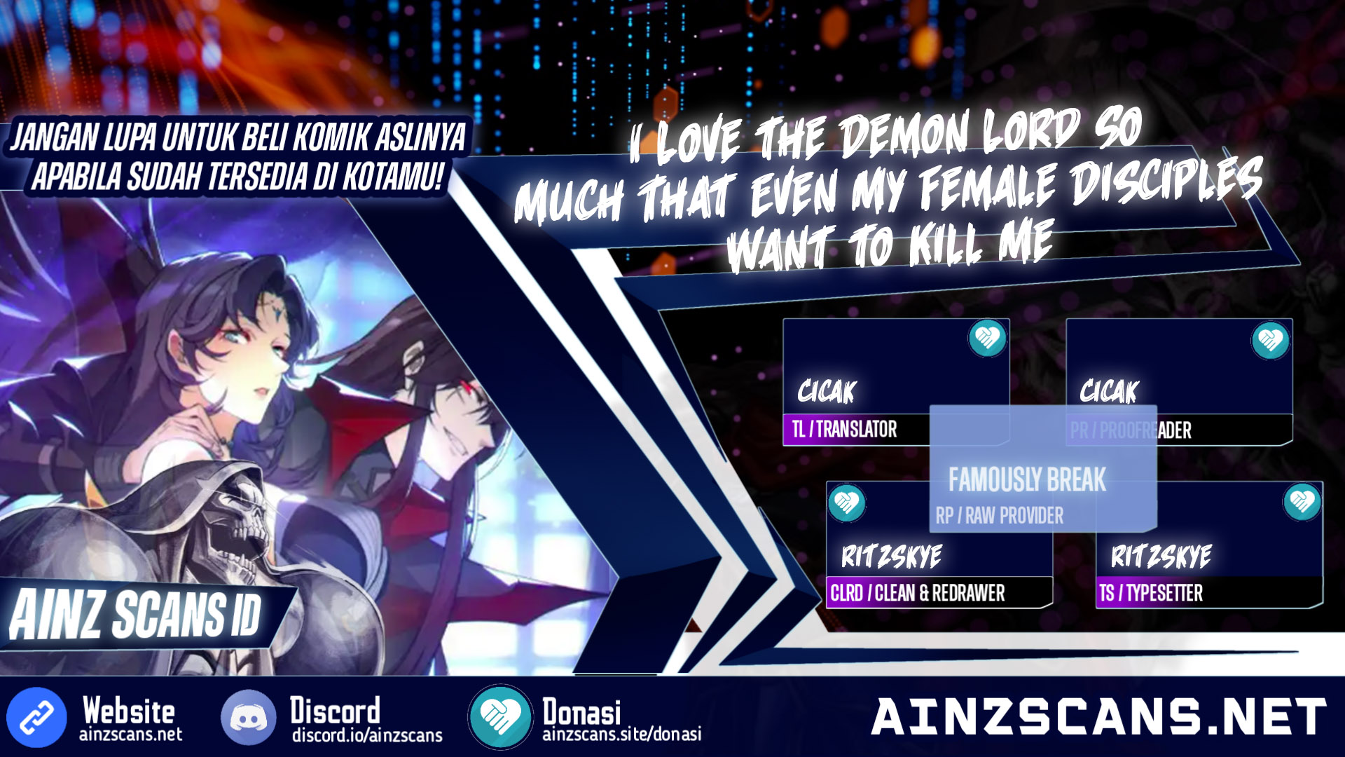 Read I Love the Demon Lord So Much That Even My Female Disciples Want to Kill Me ID Manga Online