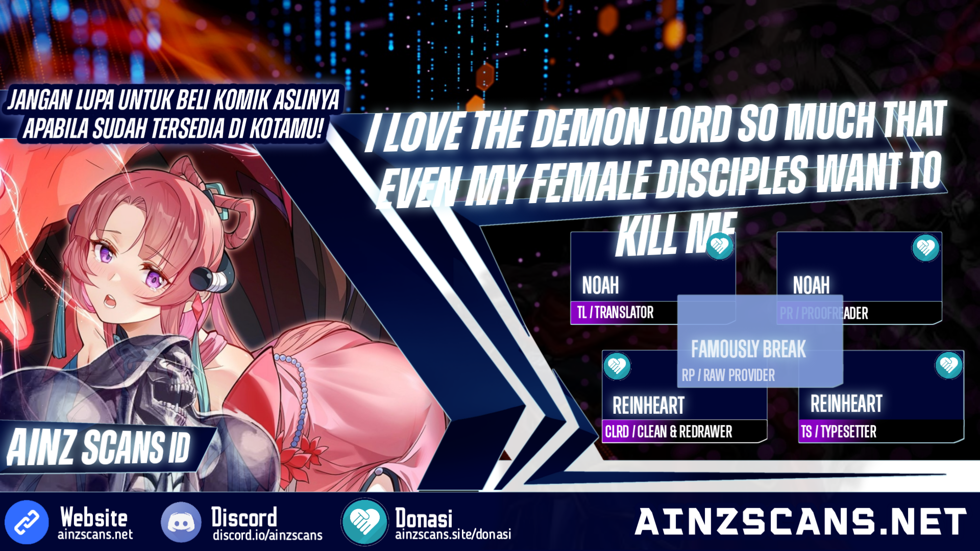 Read I Love the Demon Lord So Much That Even My Female Disciples Want to Kill Me ID Manga Online