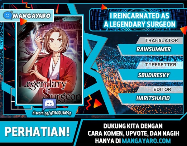 Read I Reincarnated as a Legendary Surgeon Bahasa Indonesia ID Manga Online