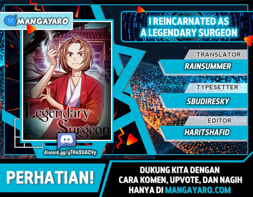 Read I Reincarnated as a Legendary Surgeon Bahasa Indonesia ID Manga Online