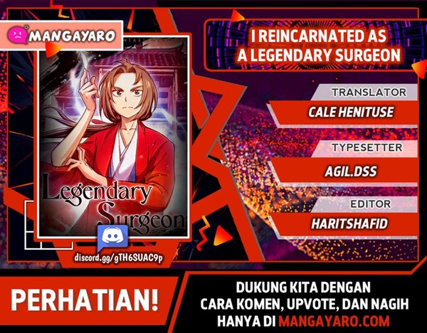 Read I Reincarnated as a Legendary Surgeon Bahasa Indonesia ID Manga Online