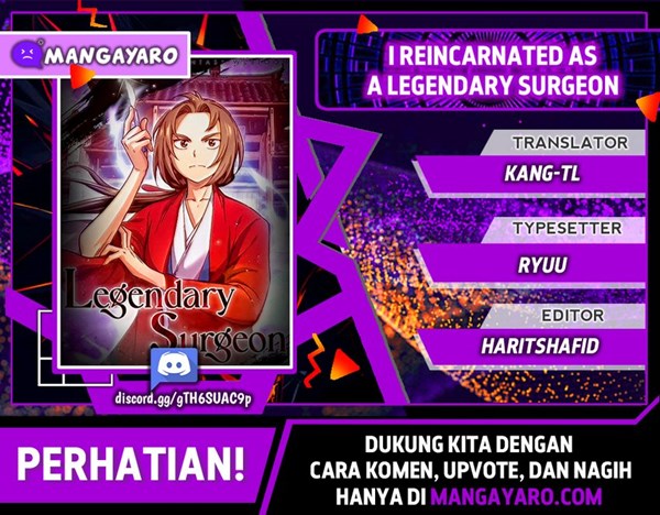 Read I Reincarnated as a Legendary Surgeon Bahasa Indonesia ID Manga Online