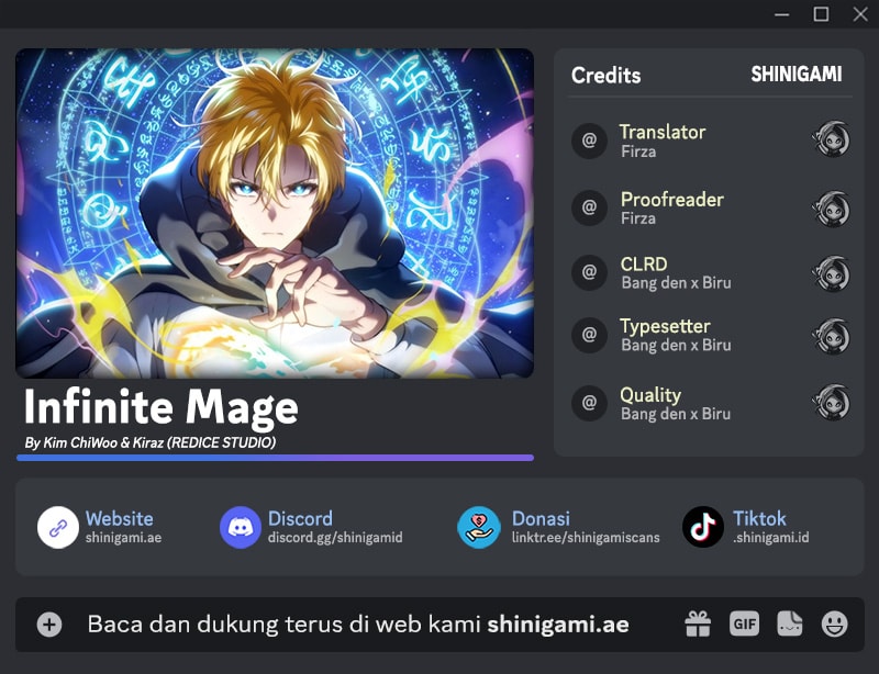 Read Infinite Mage ID Manga Online