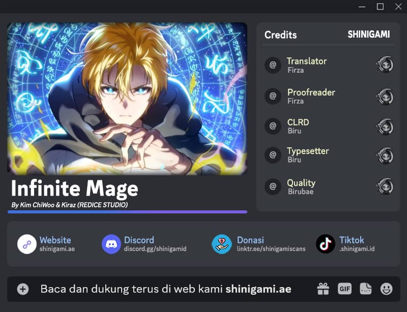 Read Infinite Mage ID Manga Online