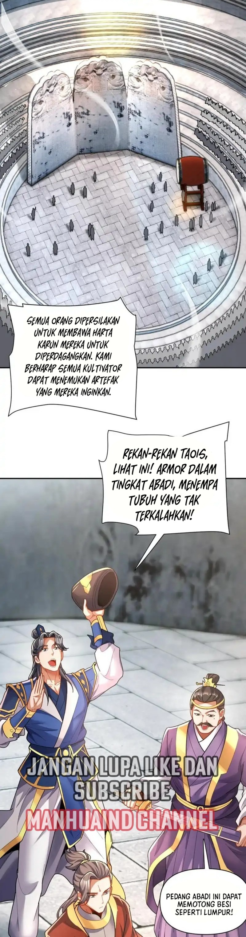Read Invincible After Shocking My Empress Wife ID Manga Online