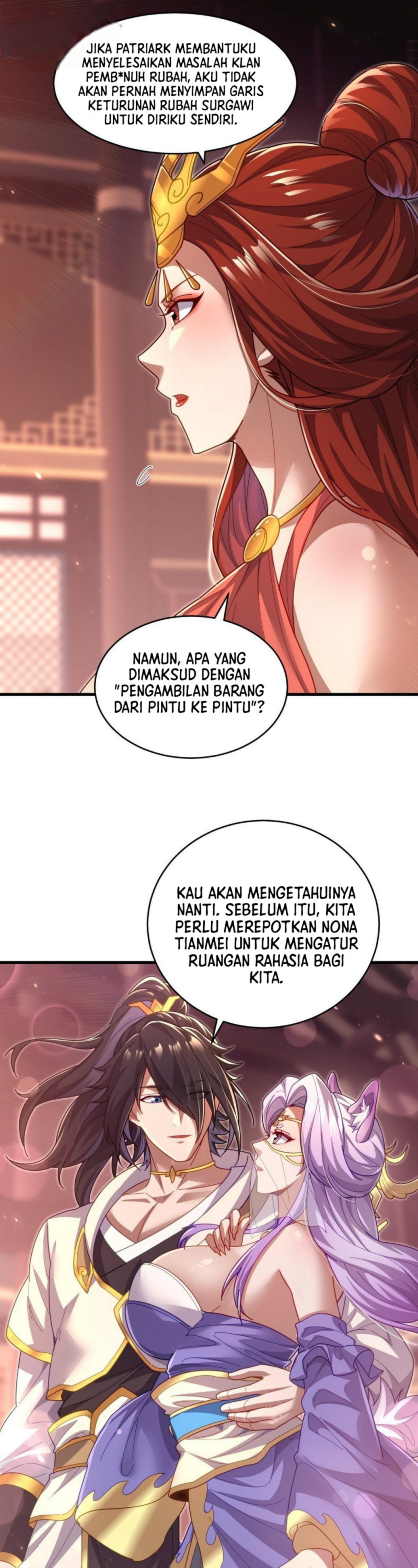 Read Invincible After Shocking My Empress Wife ID Manga Online