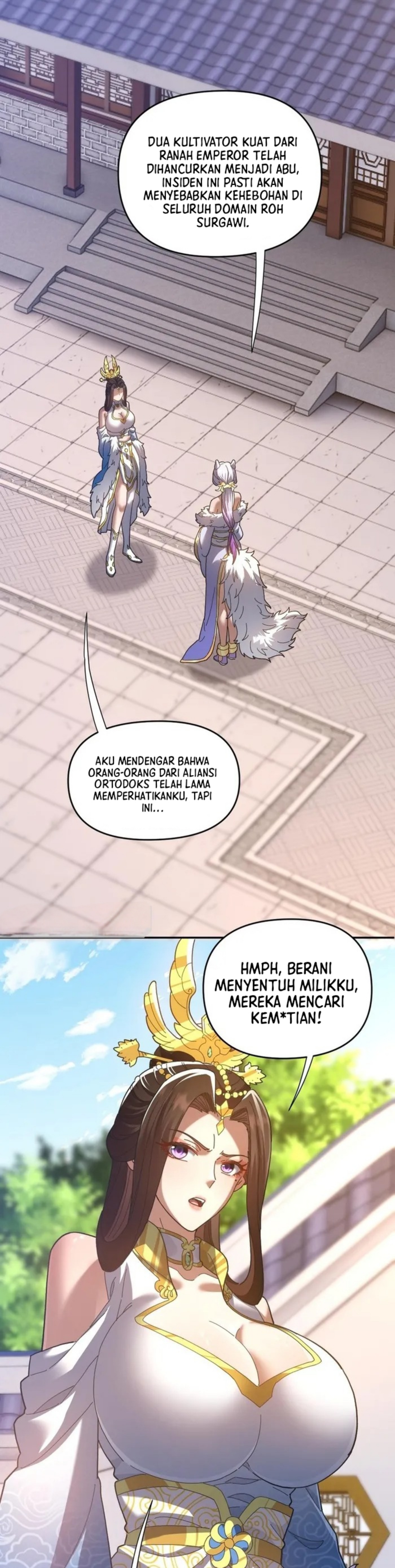 Read Invincible After Shocking My Empress Wife ID Manga Online