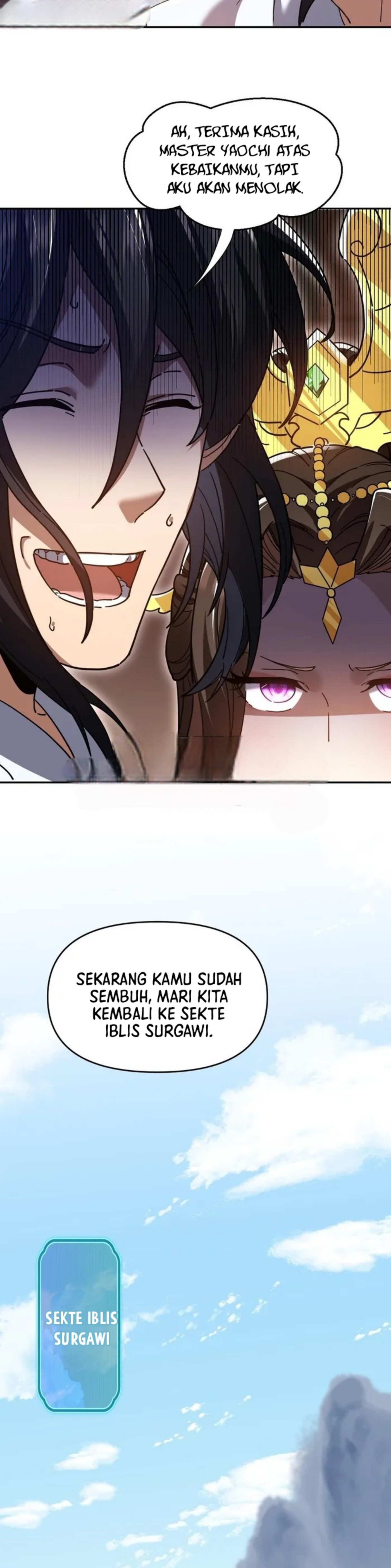 Read Invincible After Shocking My Empress Wife ID Manga Online