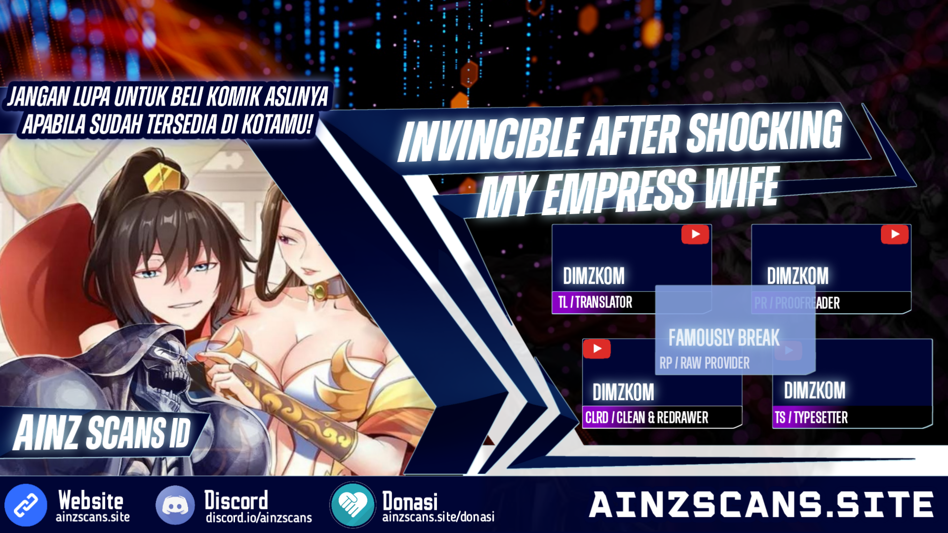 Read Invincible After Shocking My Empress Wife ID Manga Online