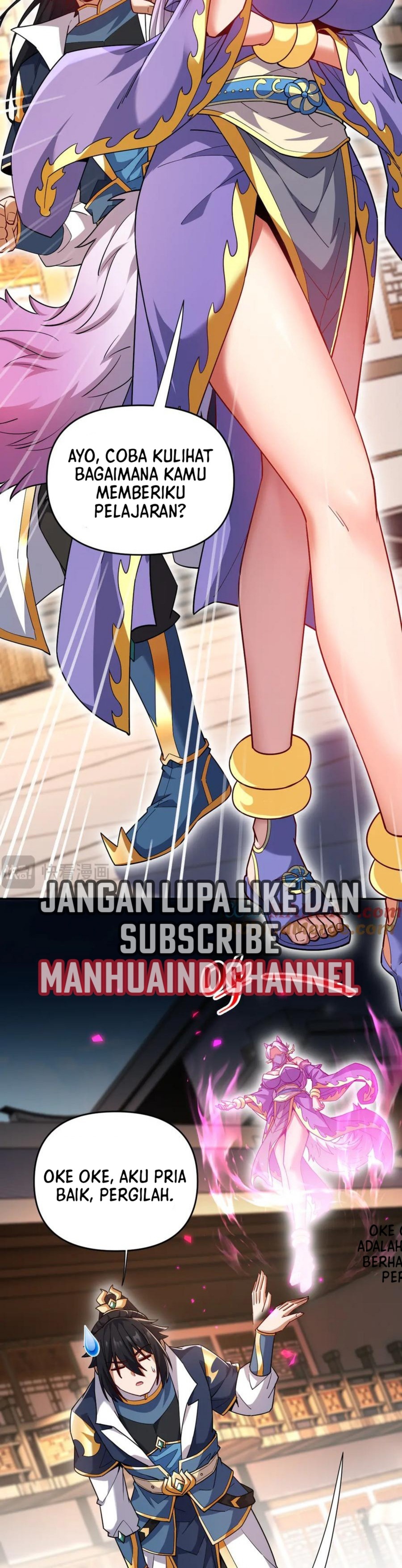 Read Invincible After Shocking My Empress Wife ID Manga Online