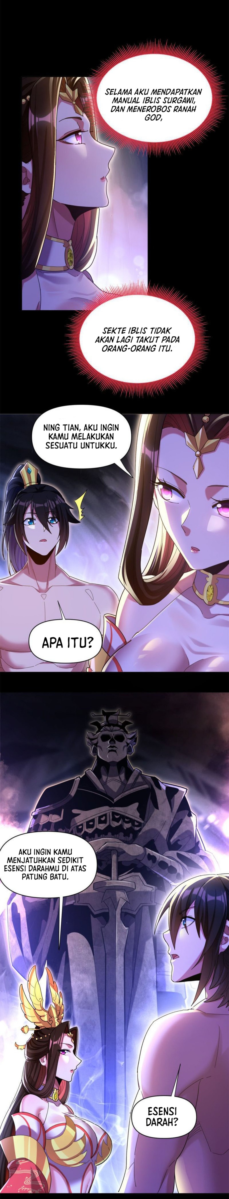 Read Invincible After Shocking My Empress Wife ID Manga Online