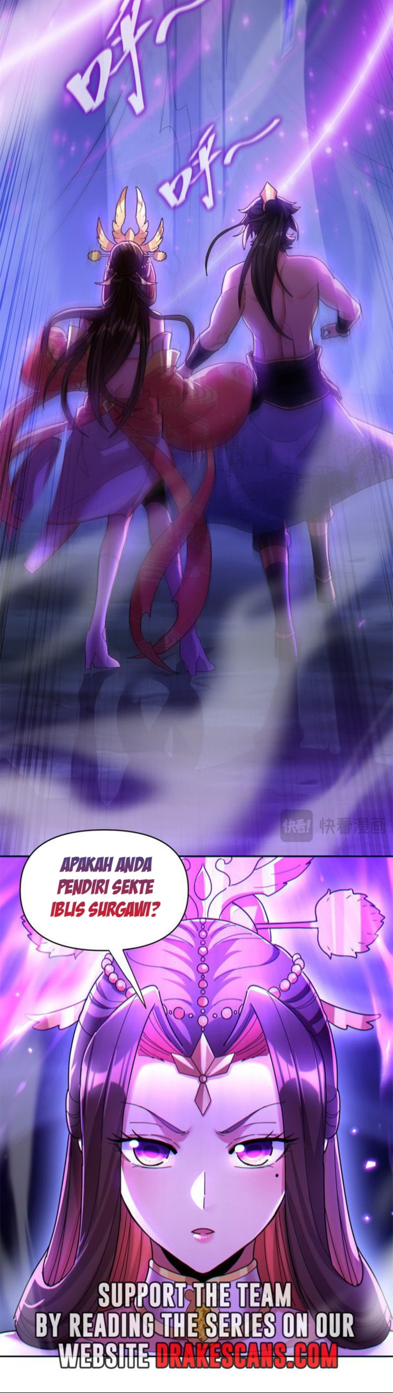 Read Invincible After Shocking My Empress Wife ID Manga Online