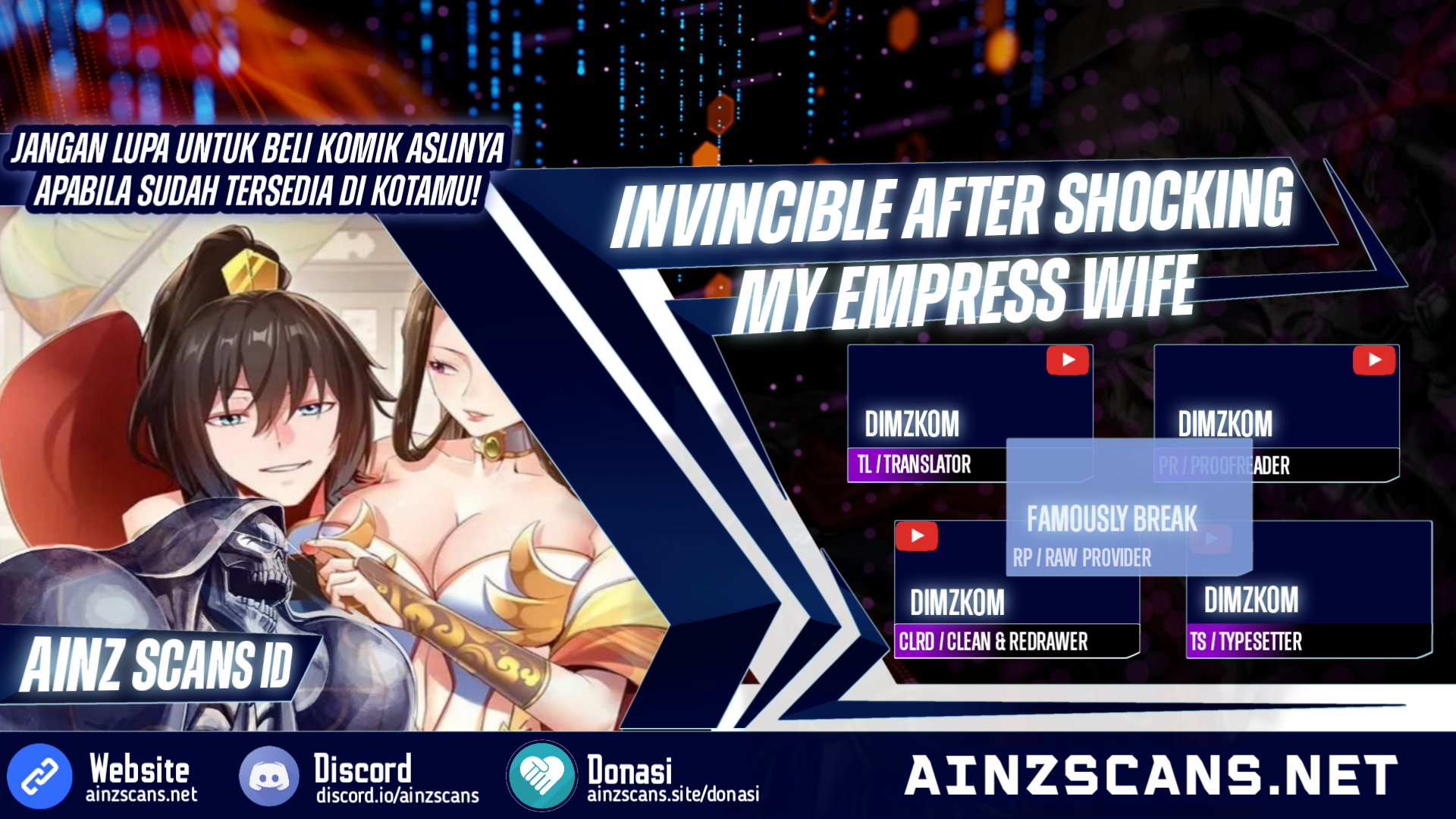 Read Invincible After Shocking My Empress Wife ID Manga Online