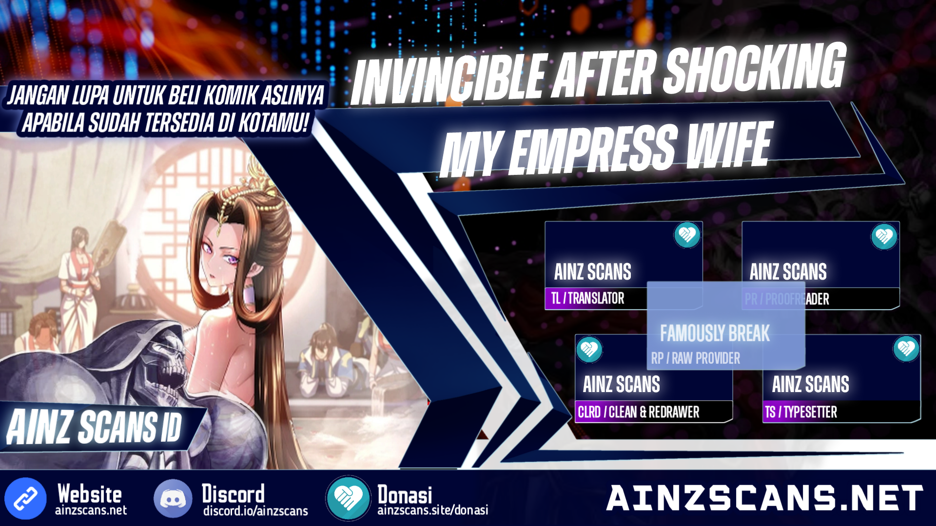Read Invincible After Shocking My Empress Wife ID Manga Online