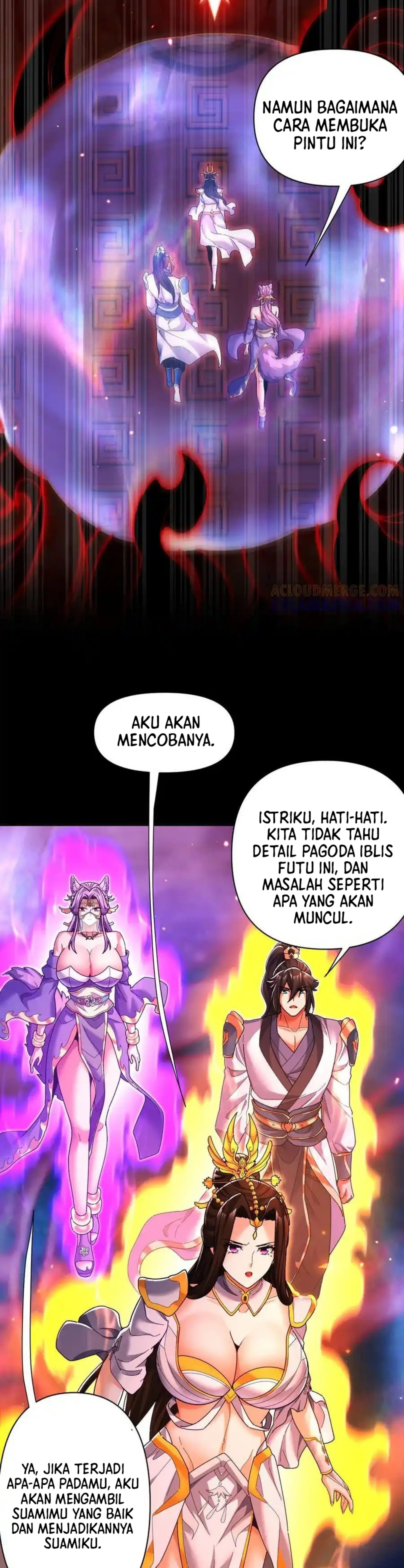 Read Invincible After Shocking My Empress Wife ID Manga Online
