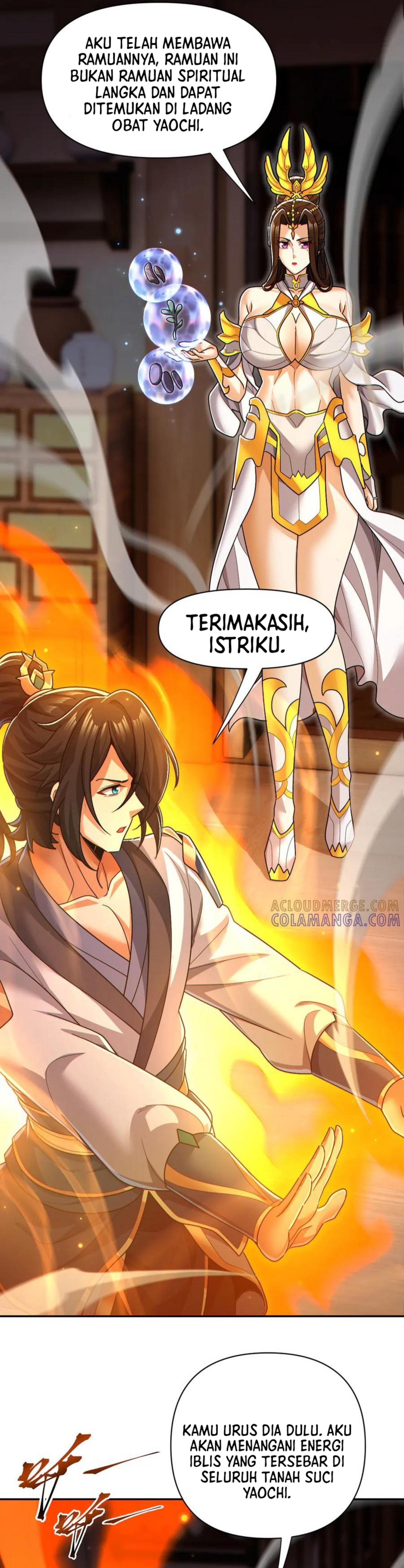 Read Invincible After Shocking My Empress Wife ID Manga Online