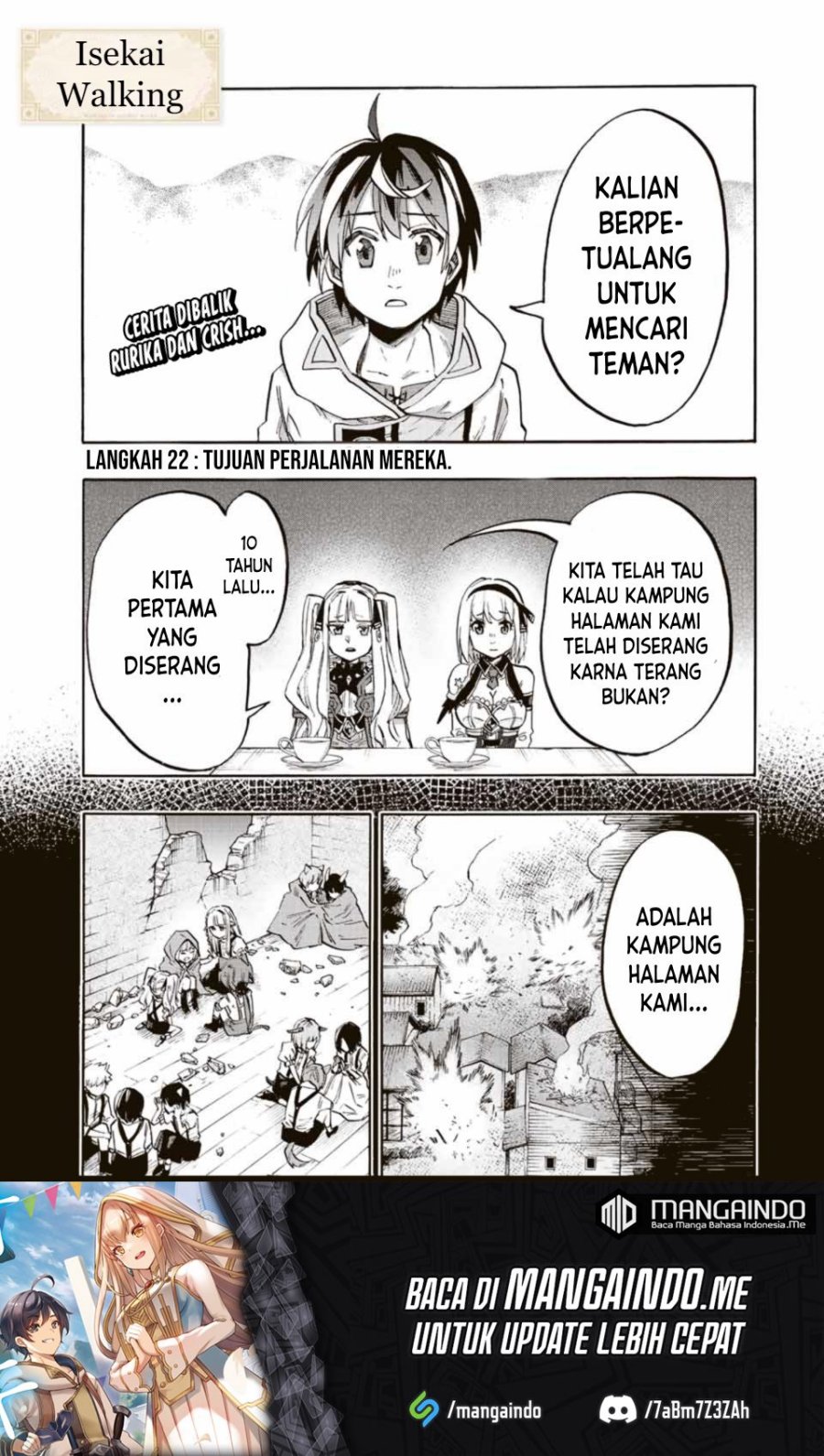 Read Isekai Walking Bahasa Indonesia ID Manga Online