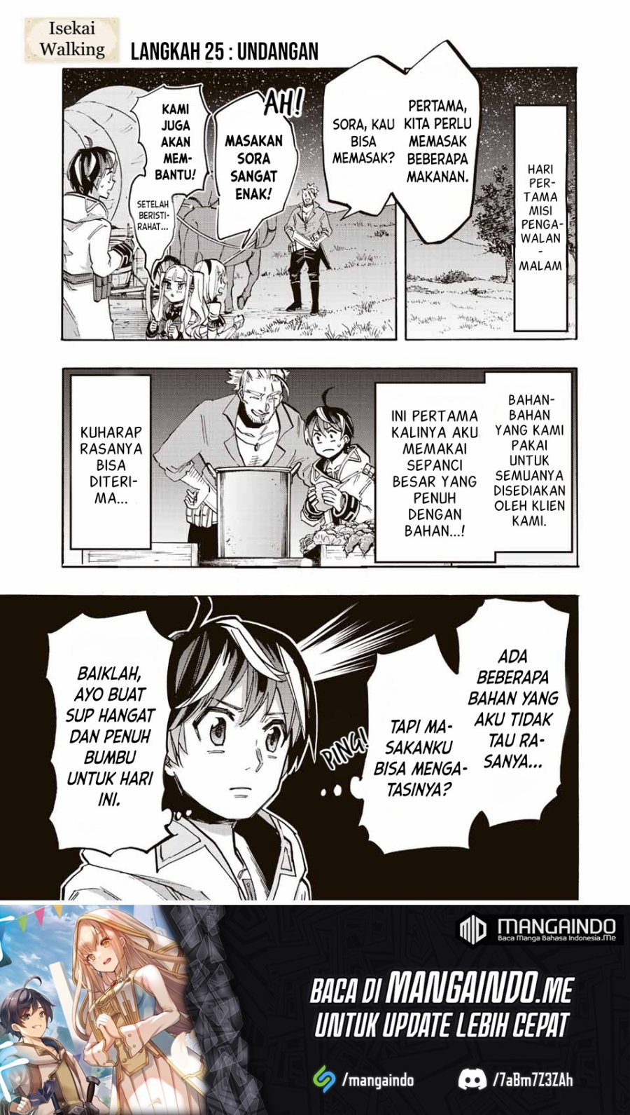 Read Isekai Walking Bahasa Indonesia ID Manga Online