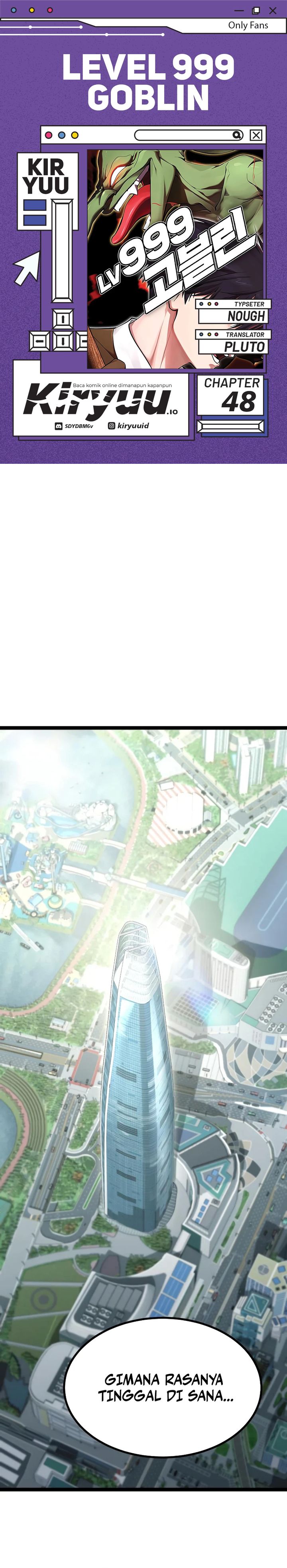 Read Level 999 Goblin Bahasa Indonesia ID Manga Online