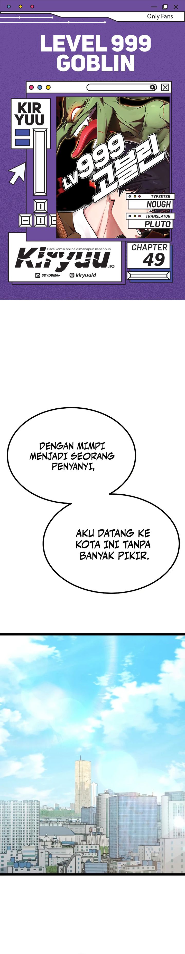 Read Level 999 Goblin Bahasa Indonesia ID Manga Online