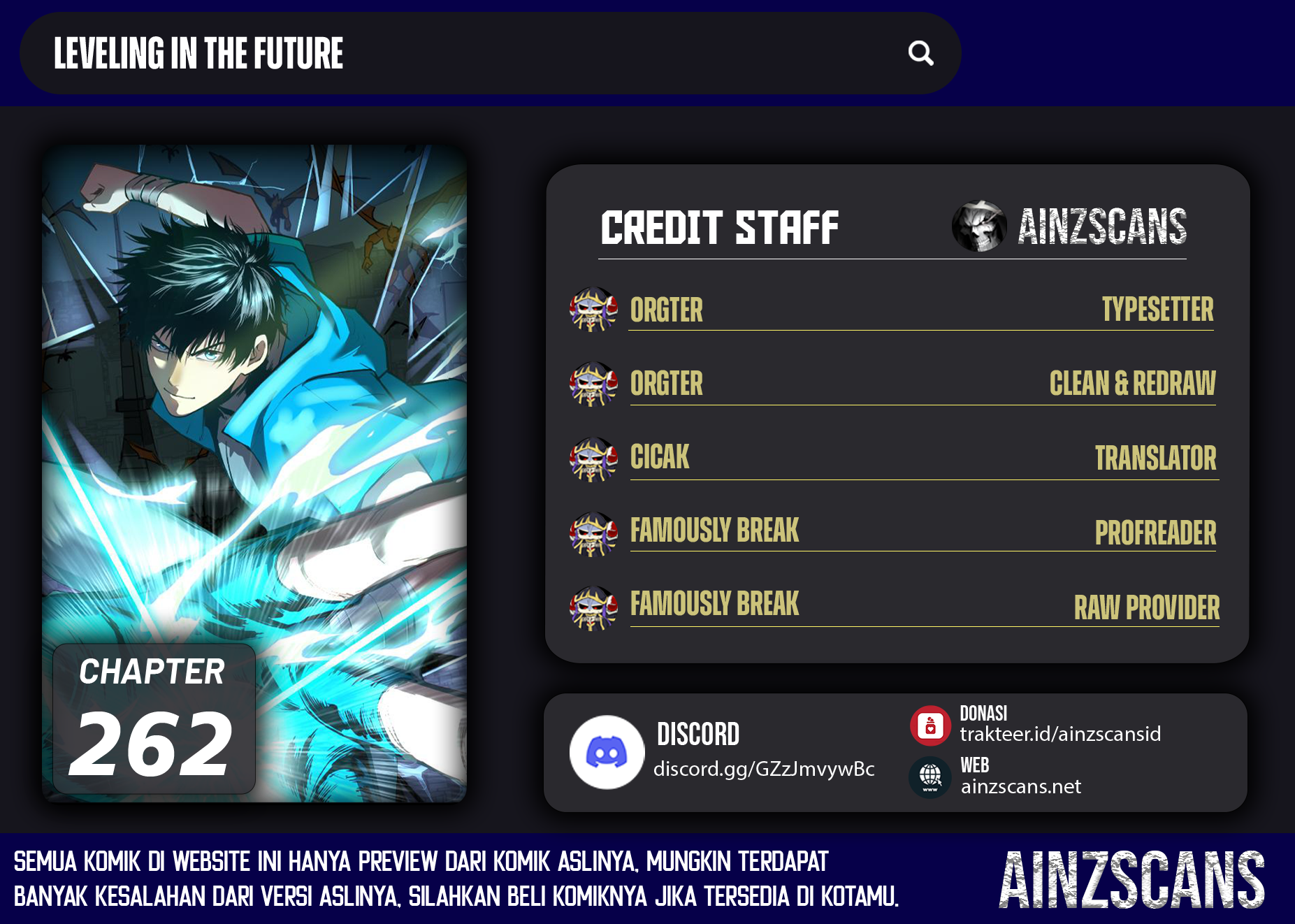 Read Leveling In The Future ID Manga Online