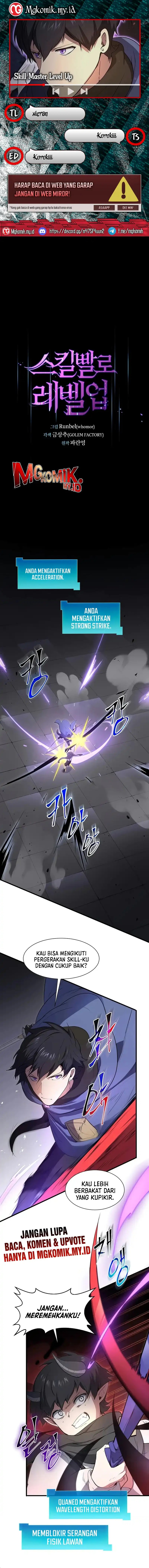 Read Leveling Up with Skills Skill Master Levels Up ID Manga Online