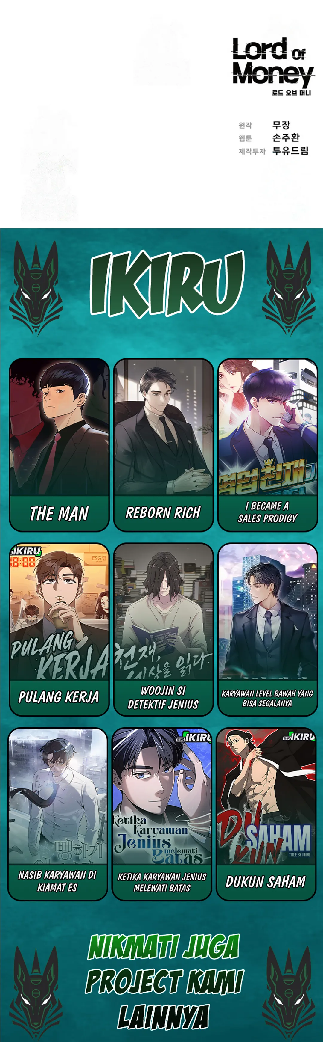 Read Lord of Money ID Manga Online