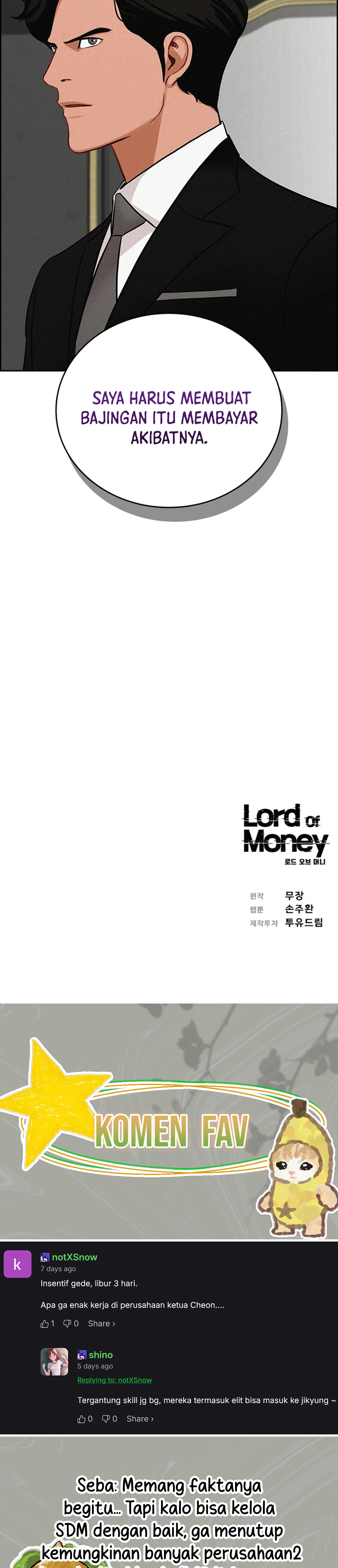 Read Lord of Money ID Manga Online