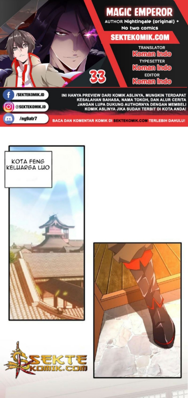 Read Magic Emperor Bahasa Indonesia ID Manga Online