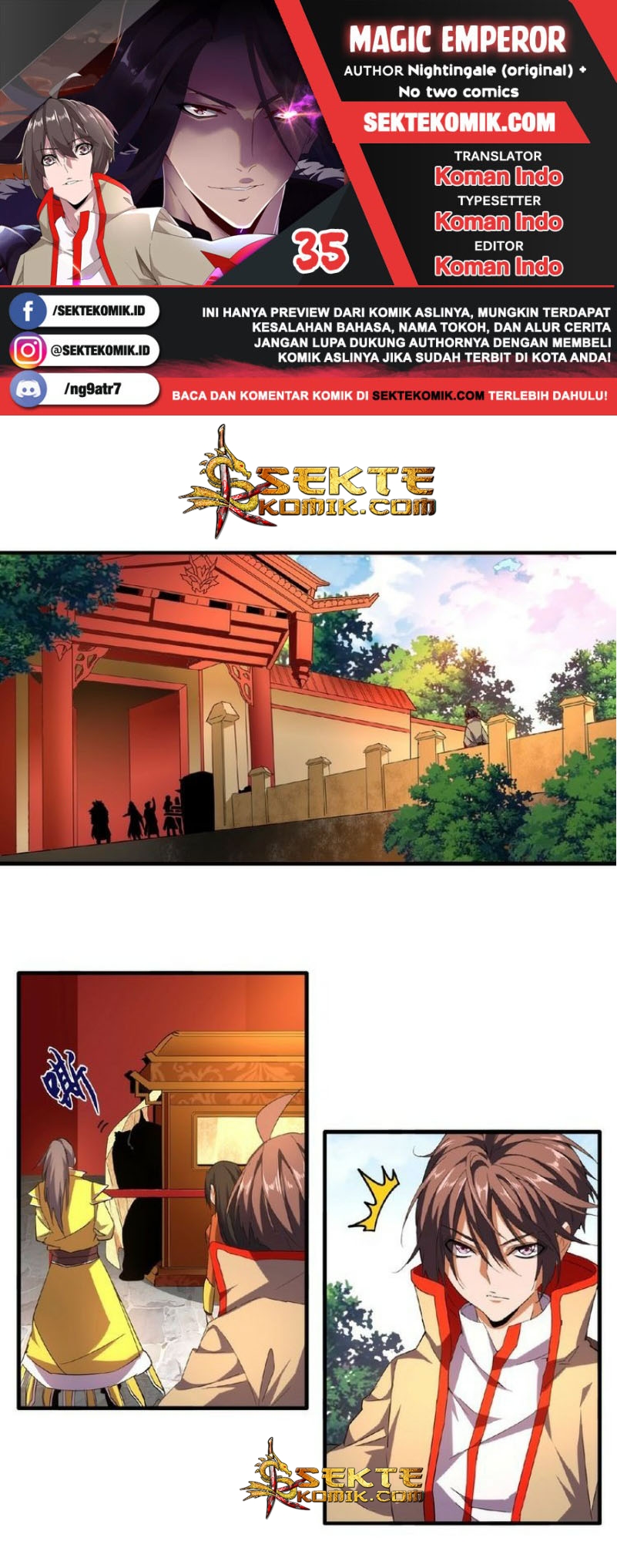Read Magic Emperor Bahasa Indonesia ID Manga Online