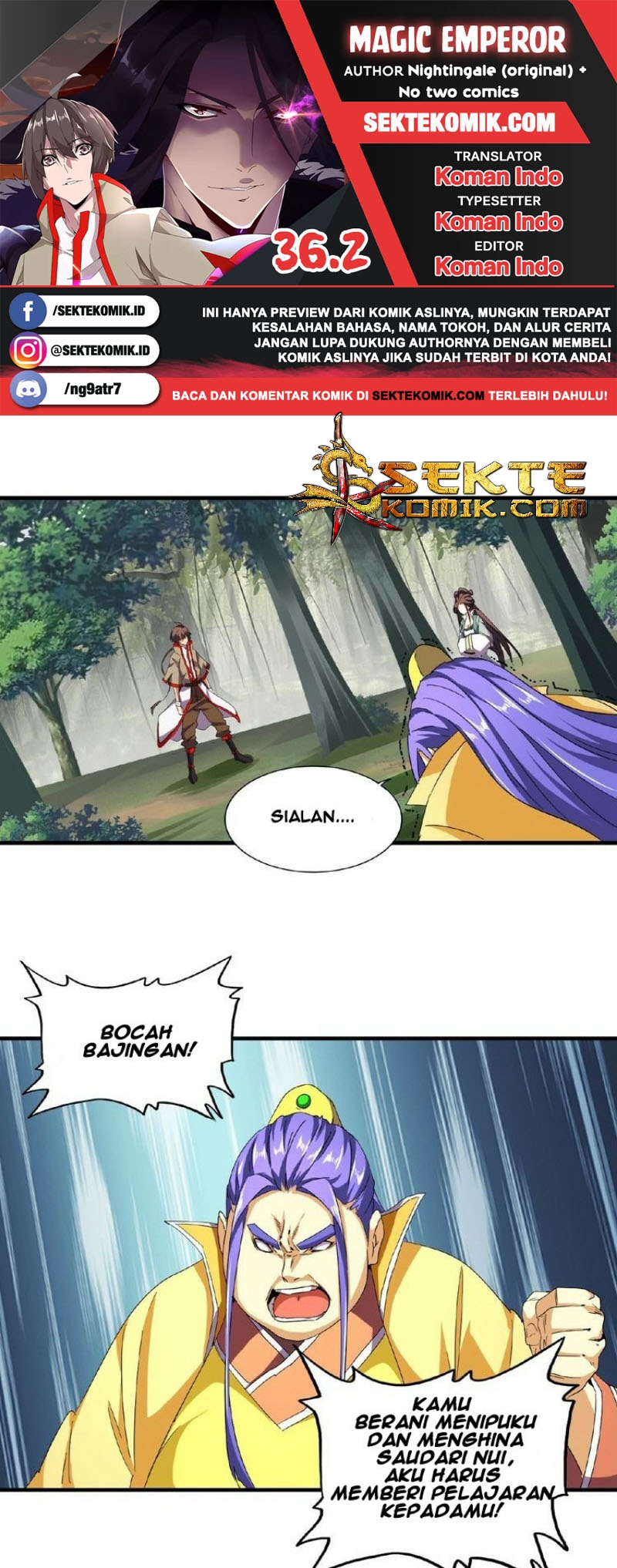 Read Magic Emperor Bahasa Indonesia ID Manga Online