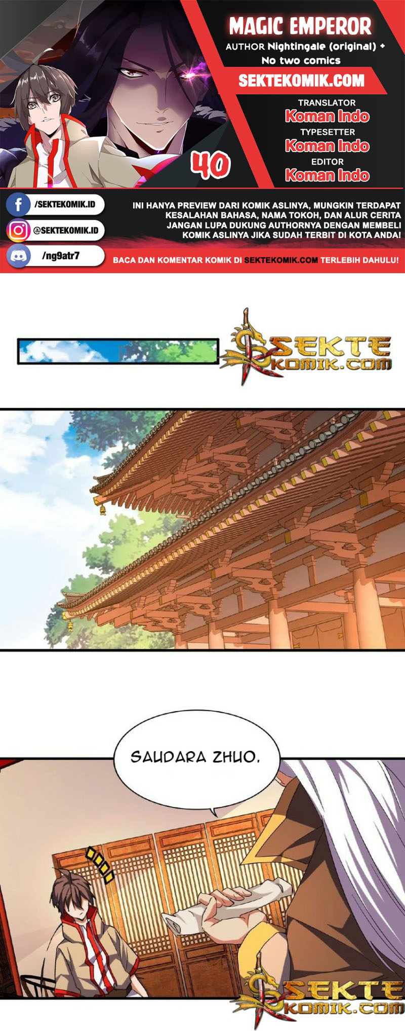 Read Magic Emperor Bahasa Indonesia ID Manga Online