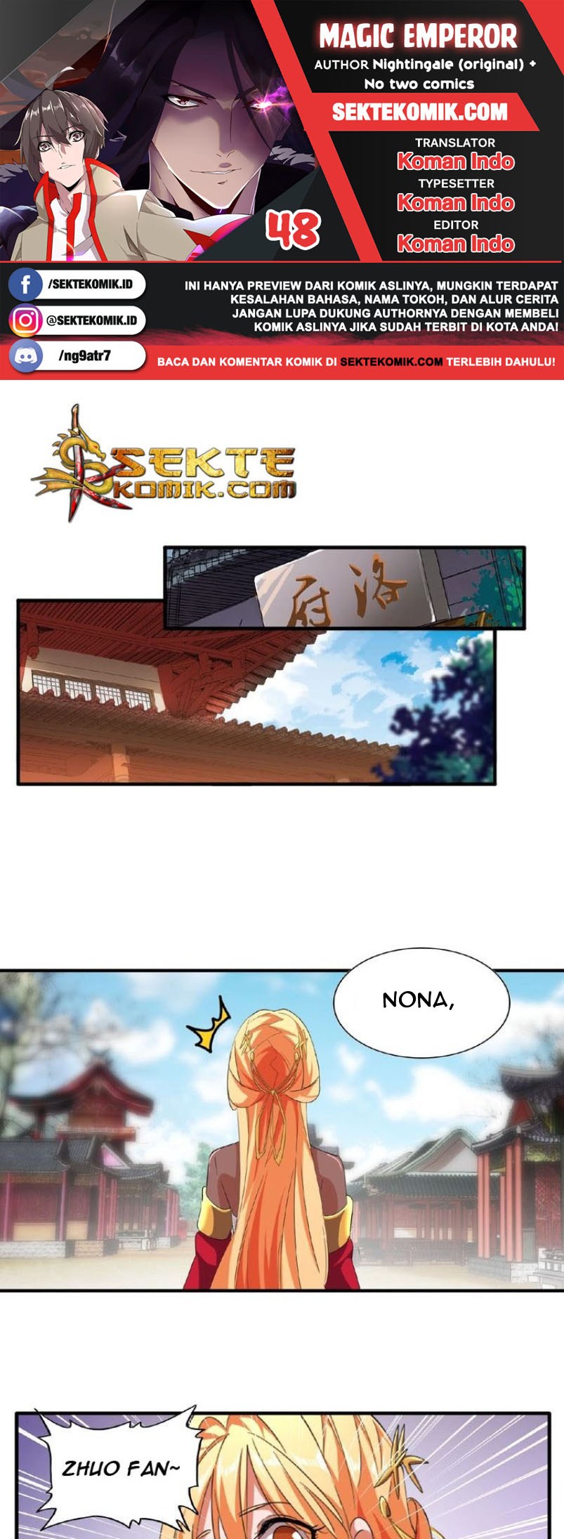 Read Magic Emperor Bahasa Indonesia ID Manga Online