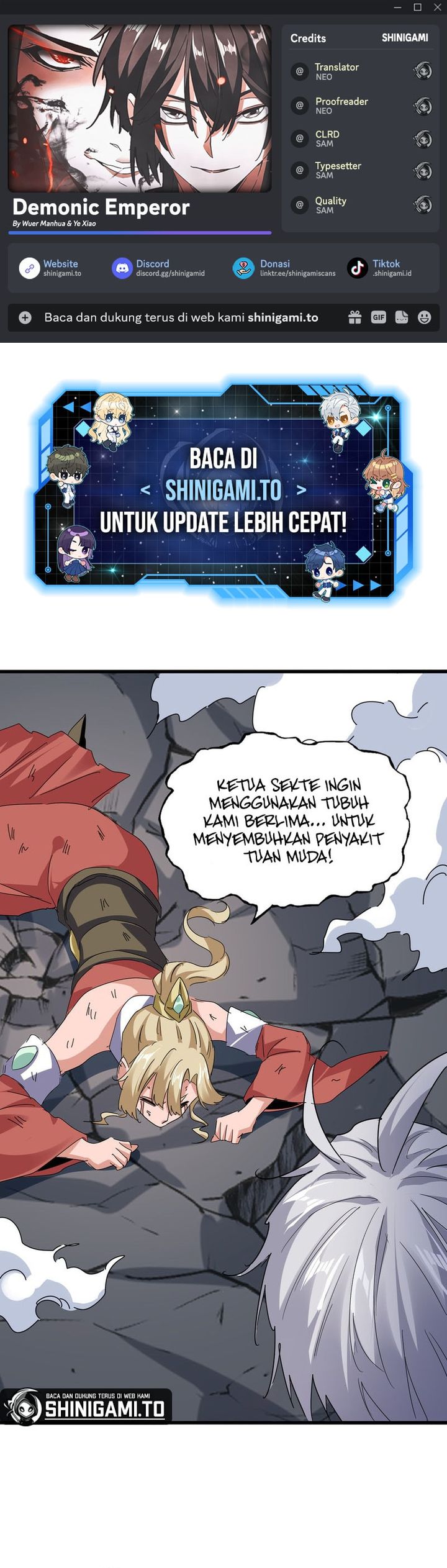 Read Magic Emperor Bahasa Indonesia ID Manga Online
