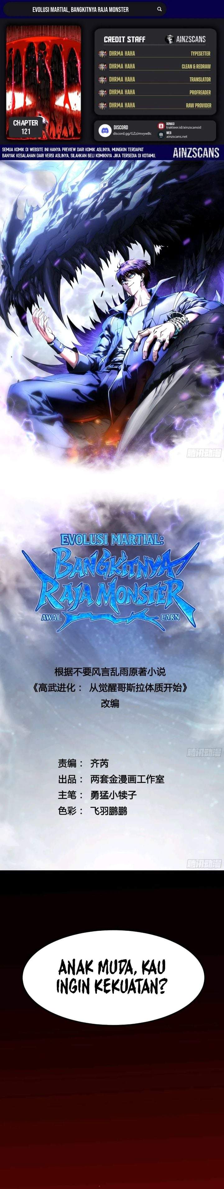 Read Martial Evolution Start by Awakening the King of Monsters ID Manga Online