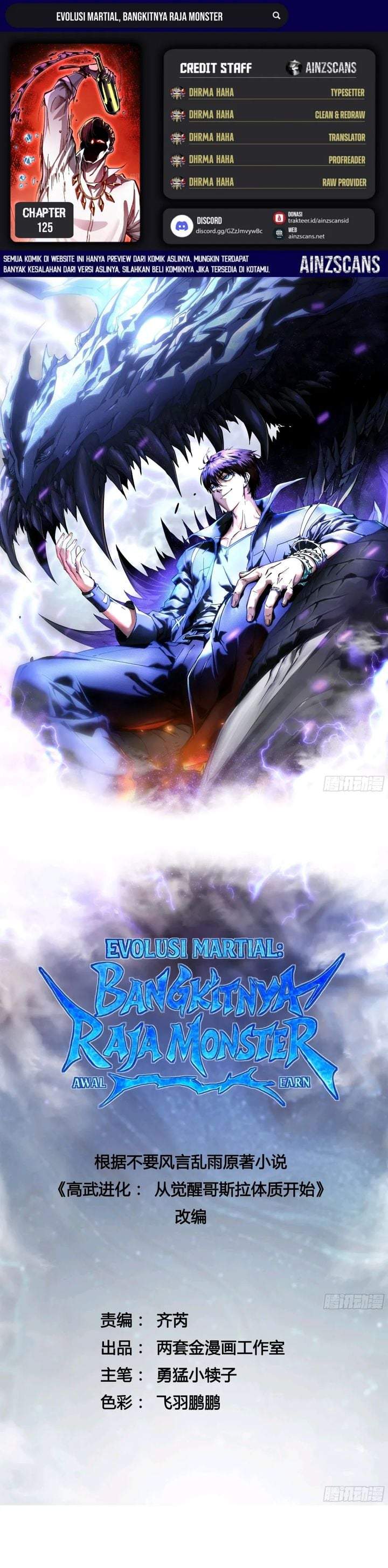 Read Martial Evolution Start by Awakening the King of Monsters ID Manga Online